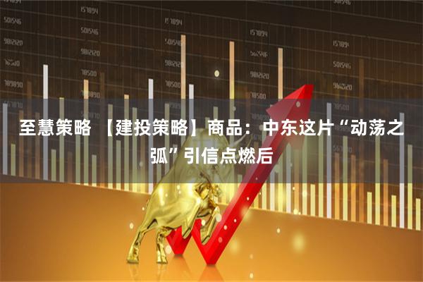 至慧策略 【建投策略】商品：中东这片“动荡之弧”引信点燃后