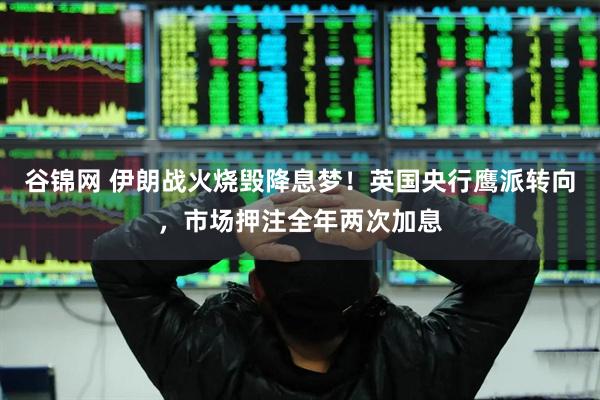 谷锦网 伊朗战火烧毁降息梦！英国央行鹰派转向，市场押注全年两次加息